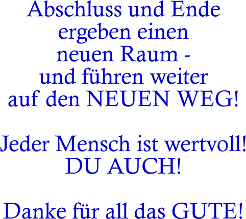 Webauftritt ist beendet